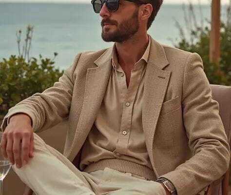 Hairstyles for Men in Suit