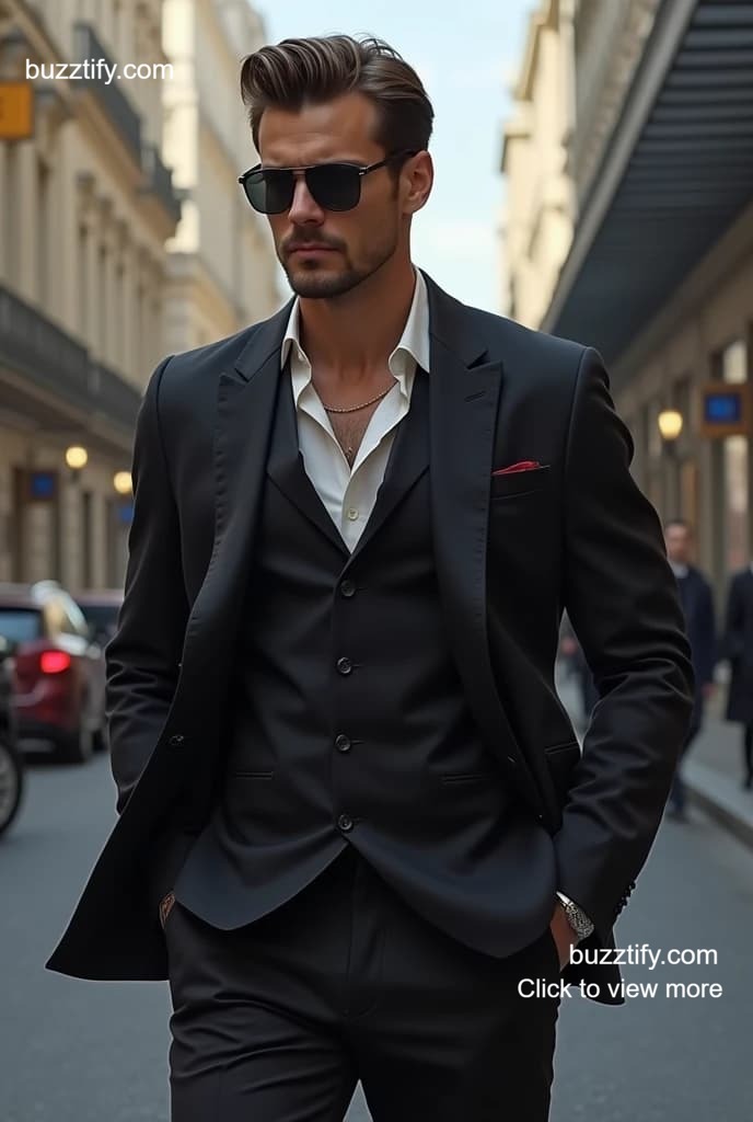 Hairstyles for Men in Suit, Luxury Confident and Elegant Hairstyles for Men in Suit, Luxury Confident and Elegant
