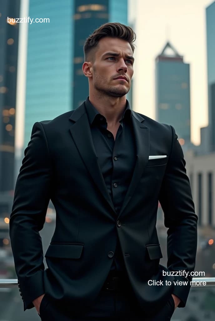 Hairstyles for Men in Suit, Luxury Confident and Elegant Hairstyles for Men in Suit, Luxury Confident and Elegant