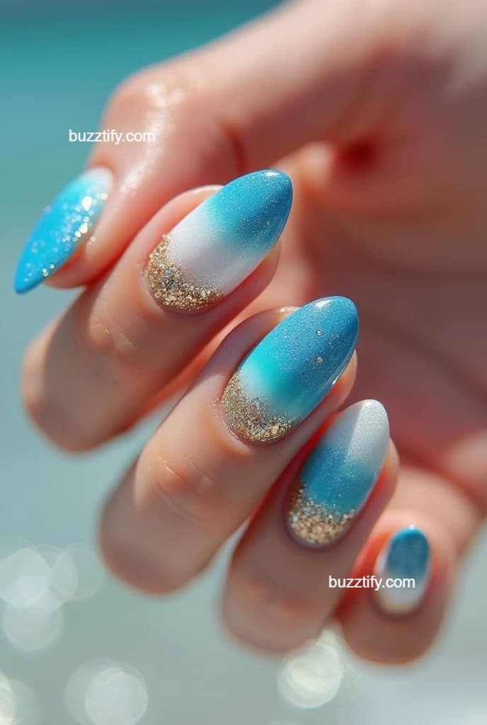 Summer Nail Art Design Ideas: Sun-Kissed Nails Simple and Easy Ideas Summer Nail Art Design Ideas: Sun-Kissed Nails Simple and Easy Ideas