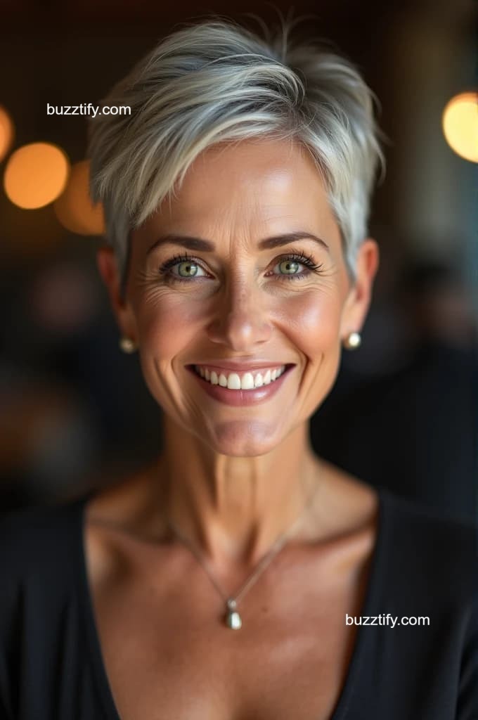 Short Haircut Ideas for Women in Their Late 40s Short Haircut Ideas for Women in Their Late 40s