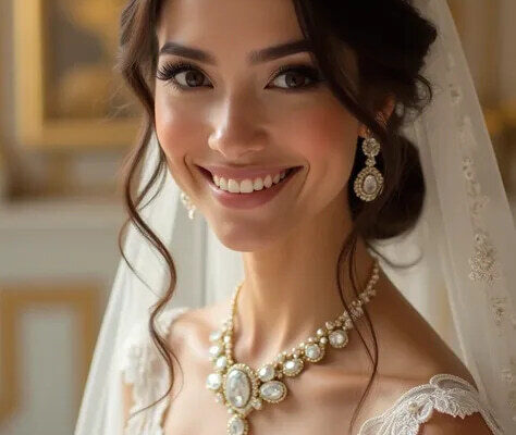 Trending Simple and Easy Bridal Hairstyle (20)