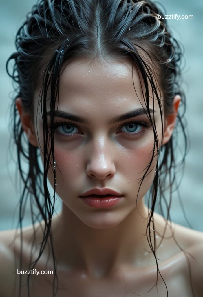 Wet and Wavy Hair, Wet Hairstyle Look for Girls Wet and Wavy Hair, Wet Hairstyle Look for Girls