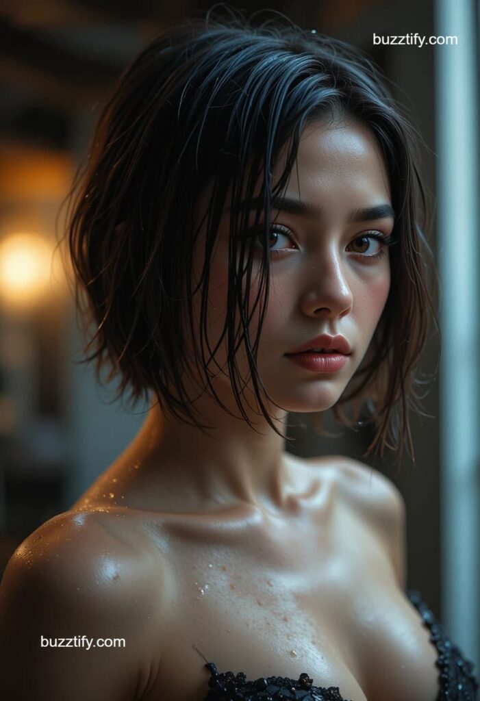 Wet and Wavy Hair, Wet Hairstyle Look for Girls Wet and Wavy Hair, Wet Hairstyle Look for Girls