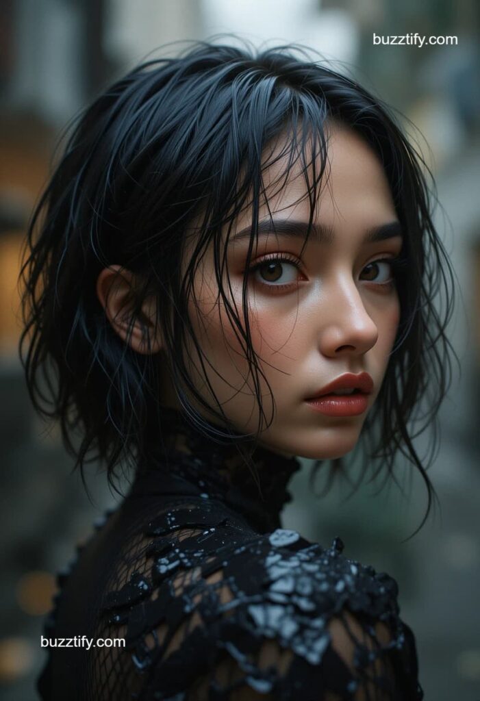 Wet and Wavy Hair, Wet Hairstyle Look for Girls Wet and Wavy Hair, Wet Hairstyle Look for Girls