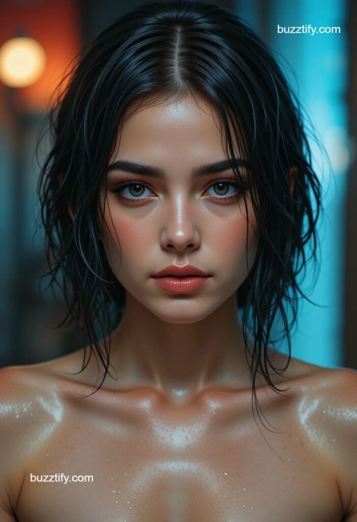 Wet and Wavy Hair, Wet Hairstyle Look for Girls Wet and Wavy Hair, Wet Hairstyle Look for Girls
