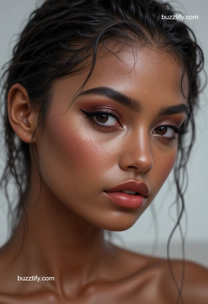 Wet and Wavy Hair, Wet Hairstyle Look for Girls Wet and Wavy Hair, Wet Hairstyle Look for Girls