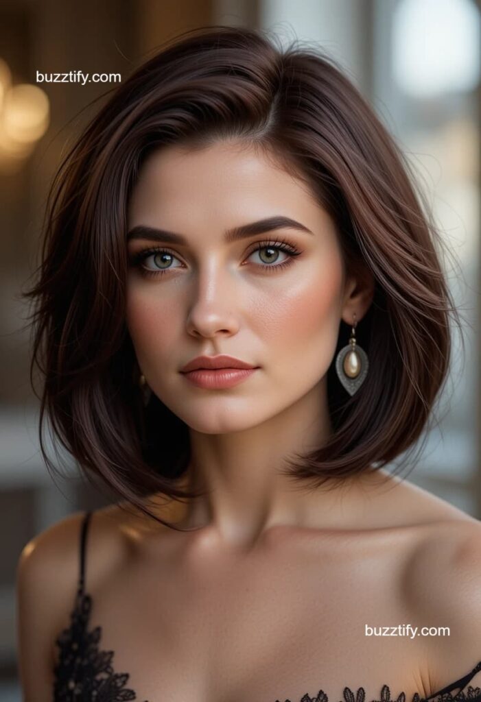 Women in their 40s with Short Hair and Color Streaks Women in their 40s with Short Hair and Color Streaks