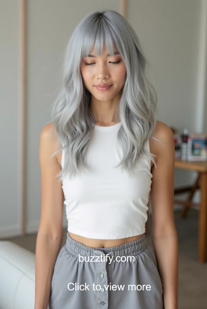 Gray Highlights on Black Hair, Top Hair Color Trends Gray Highlights on Black Hair, Top Hair Color Trends