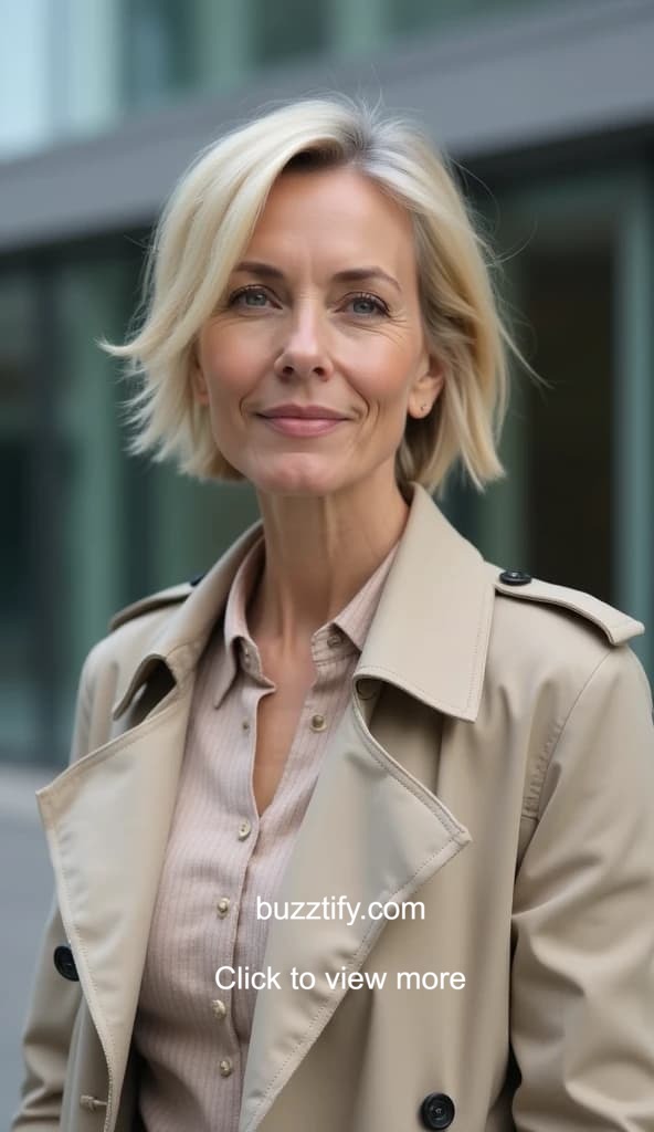 Hairstyle in Suit for Women in 40, Elegance Beauty Class Luxury Hairstyle in Suit for Women in 40, Elegance Beauty Class Luxury