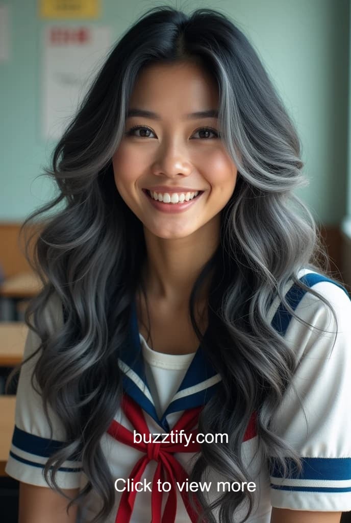 Gray Highlights on Black Hair, Top Hair Color Trends Gray Highlights on Black Hair, Top Hair Color Trends