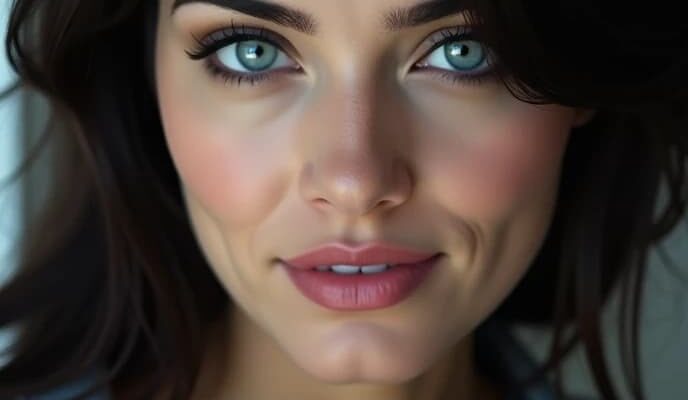 Women with Beautiful Eyes, Green Blue Brown Color Women with Beautiful Eyes