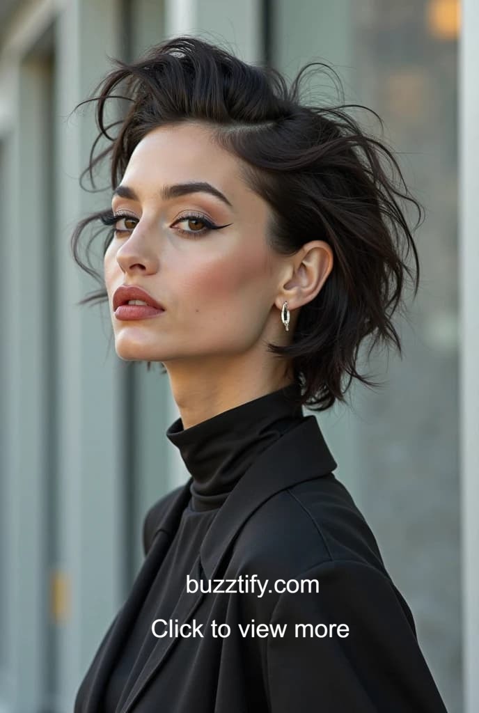 Messy Fringe Hairstyle for Women, Messy Hair Bangs, Tousled Messy Fringe Hairstyle for Women, Messy Hair Bangs, Tousled