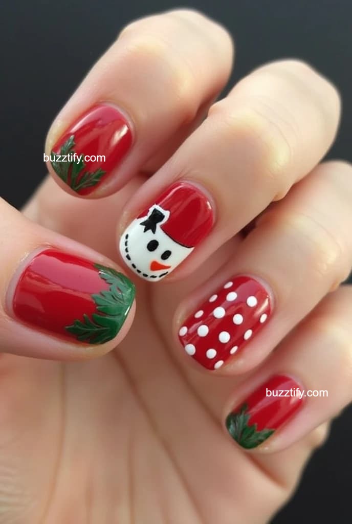 Nail Art Designs for Christmas: Best Simple and Easy Ideas Nail Art Designs for Christmas: Best Simple and Easy Ideas