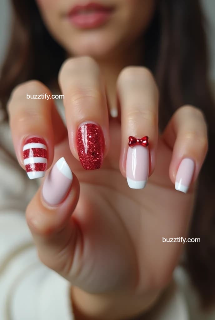 Nail Art Designs for Christmas: Best Simple and Easy Ideas Nail Art Designs for Christmas: Best Simple and Easy Ideas