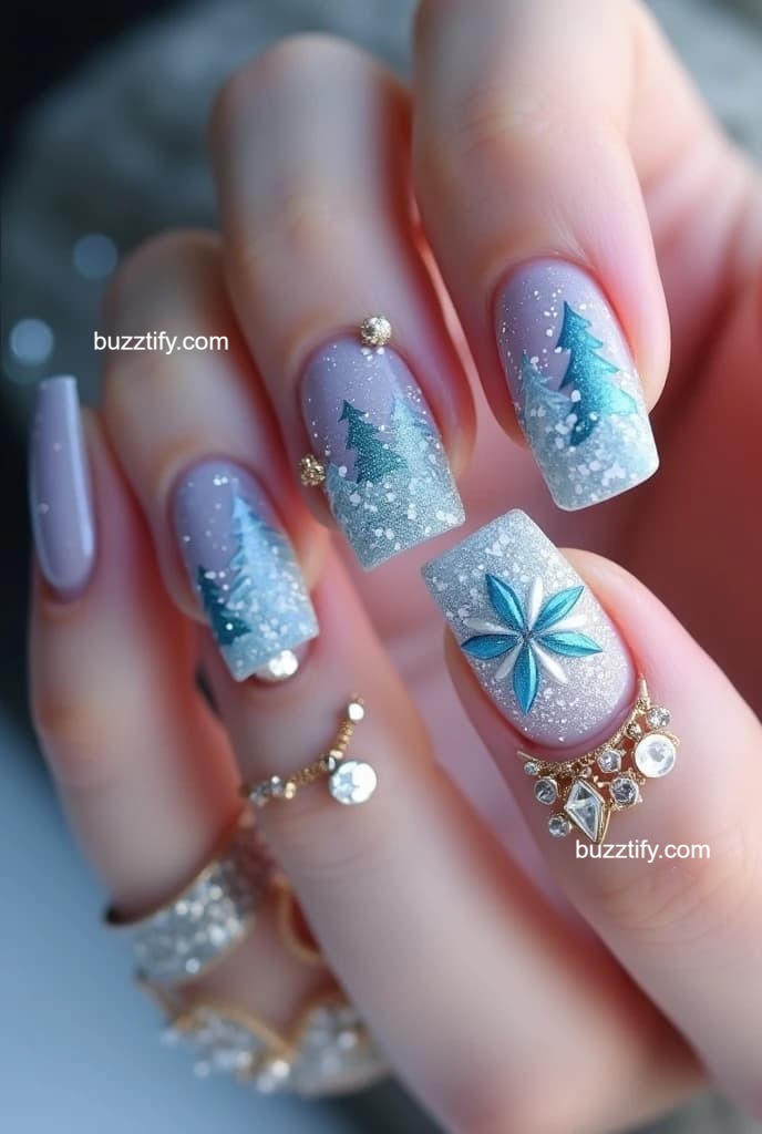 Nail Art Designs for Christmas: Best Simple and Easy Ideas Nail Art Designs for Christmas: Best Simple and Easy Ideas