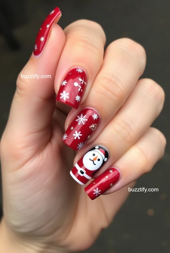 Nail Art Designs for Christmas: Best Simple and Easy Ideas Nail Art Designs for Christmas: Best Simple and Easy Ideas