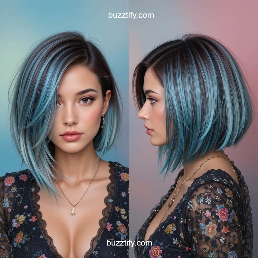 Asymmetrical Bob Color Hairstyles Ideas: Where Art Meets Edge Asymmetrical Bob Color Hairstyles Ideas: Where Art Meets Edge