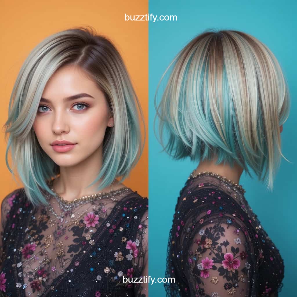 Asymmetrical Bob Color Hairstyles Ideas: Where Art Meets Edge Asymmetrical Bob Color Hairstyles Ideas: Where Art Meets Edge