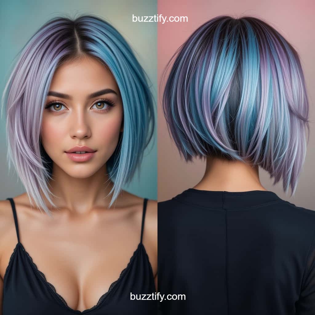 Asymmetrical Bob Color Hairstyles Ideas: Where Art Meets Edge Asymmetrical Bob Color Hairstyles Ideas: Where Art Meets Edge
