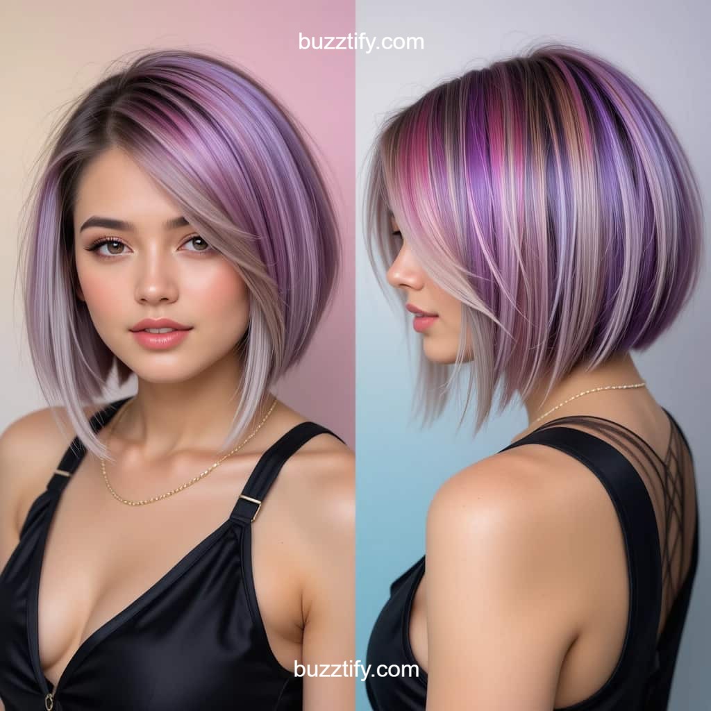 Asymmetrical Bob Color Hairstyles Ideas: Where Art Meets Edge Asymmetrical Bob Color Hairstyles Ideas: Where Art Meets Edge