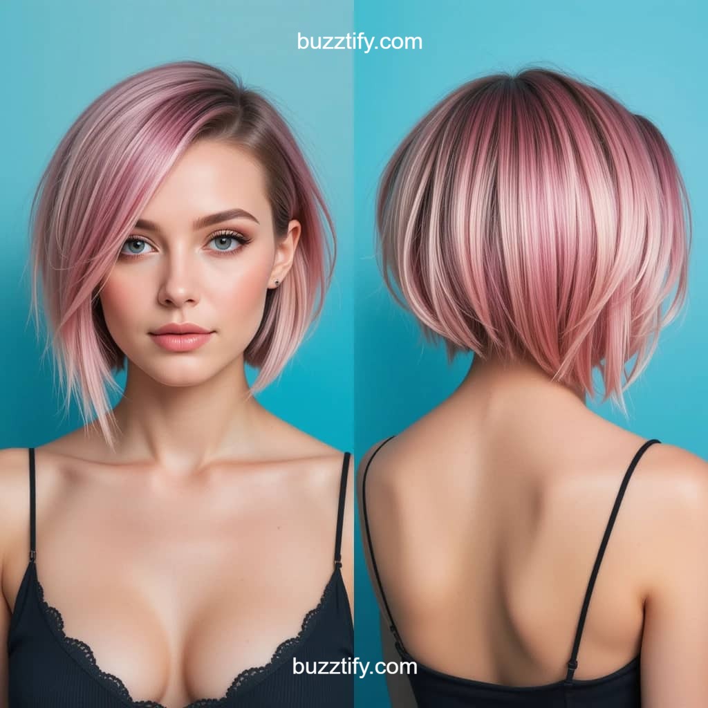 Asymmetrical Bob Color Hairstyles Ideas: Where Art Meets Edge Asymmetrical Bob Color Hairstyles Ideas: Where Art Meets Edge