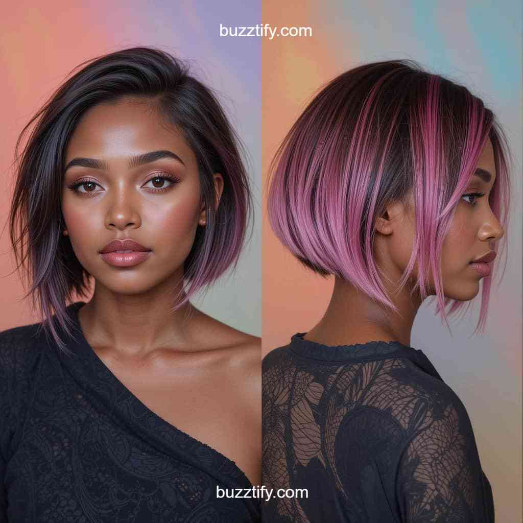 Asymmetrical Bob Color Hairstyles Ideas: Where Art Meets Edge Asymmetrical Bob Color Hairstyles Ideas: Where Art Meets Edge