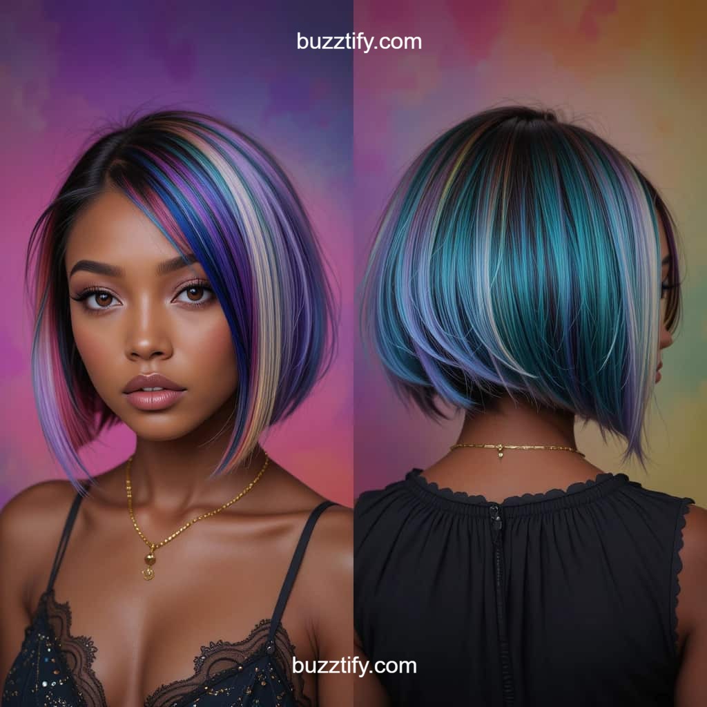 Asymmetrical Bob Color Hairstyles Ideas: Where Art Meets Edge Asymmetrical Bob Color Hairstyles Ideas: Where Art Meets Edge