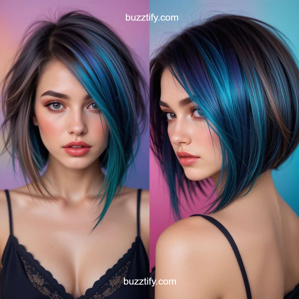 Asymmetrical Bob Color Hairstyles Ideas: Where Art Meets Edge Asymmetrical Bob Color Hairstyles Ideas: Where Art Meets Edge