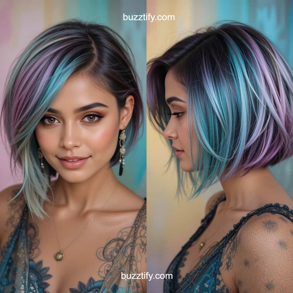 Asymmetrical Bob Color Hairstyles Ideas: Where Art Meets Edge Asymmetrical Bob Color Hairstyles Ideas: Where Art Meets Edge