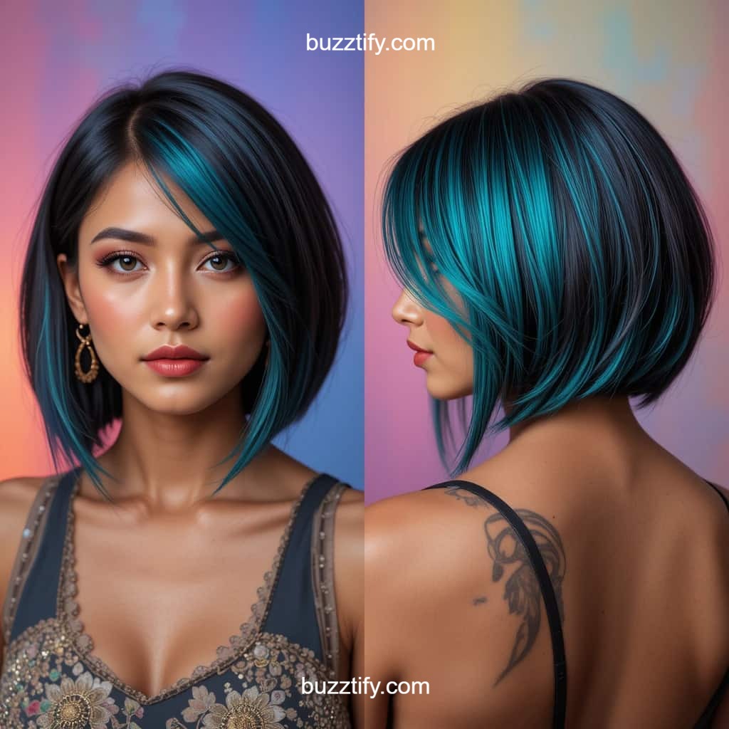 Asymmetrical Bob Color Hairstyles Ideas: Where Art Meets Edge Asymmetrical Bob Color Hairstyles Ideas: Where Art Meets Edge
