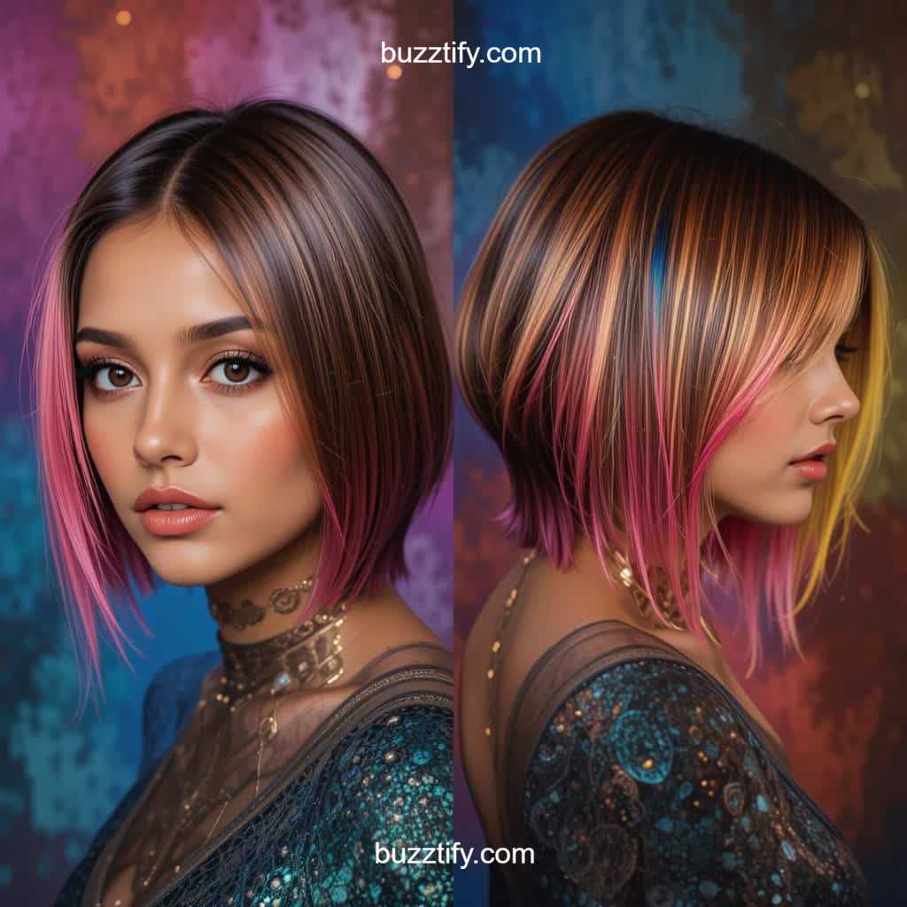 Asymmetrical Bob Color Hairstyles Ideas: Where Art Meets Edge Asymmetrical Bob Color Hairstyles Ideas: Where Art Meets Edge
