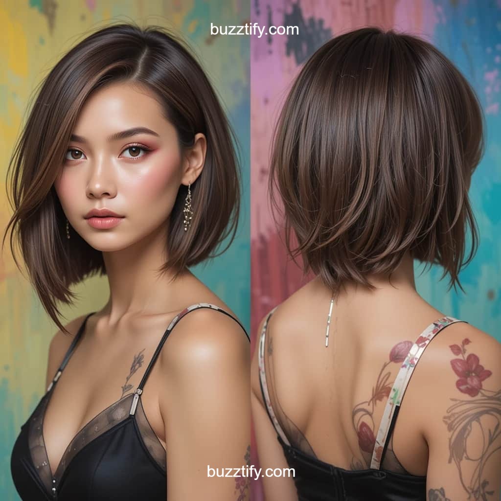 Asymmetrical Bob Color Hairstyles Ideas: Where Art Meets Edge Asymmetrical Bob Color Hairstyles Ideas: Where Art Meets Edge