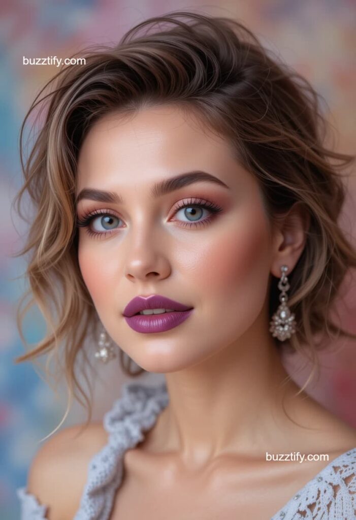 Best Hairstyles to Pair with Purple Lipstick: Dare to Stand Out Best Hairstyles to Pair with Purple Lipstick: Dare to Stand Out
