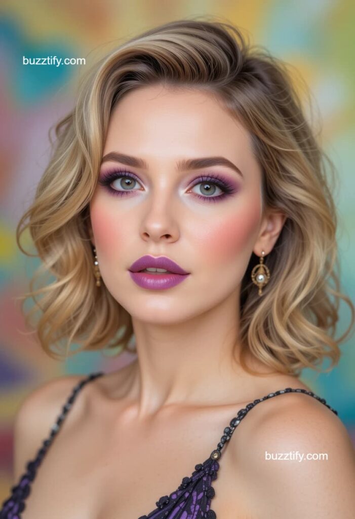 Best Hairstyles to Pair with Purple Lipstick: Dare to Stand Out Best Hairstyles to Pair with Purple Lipstick: Dare to Stand Out