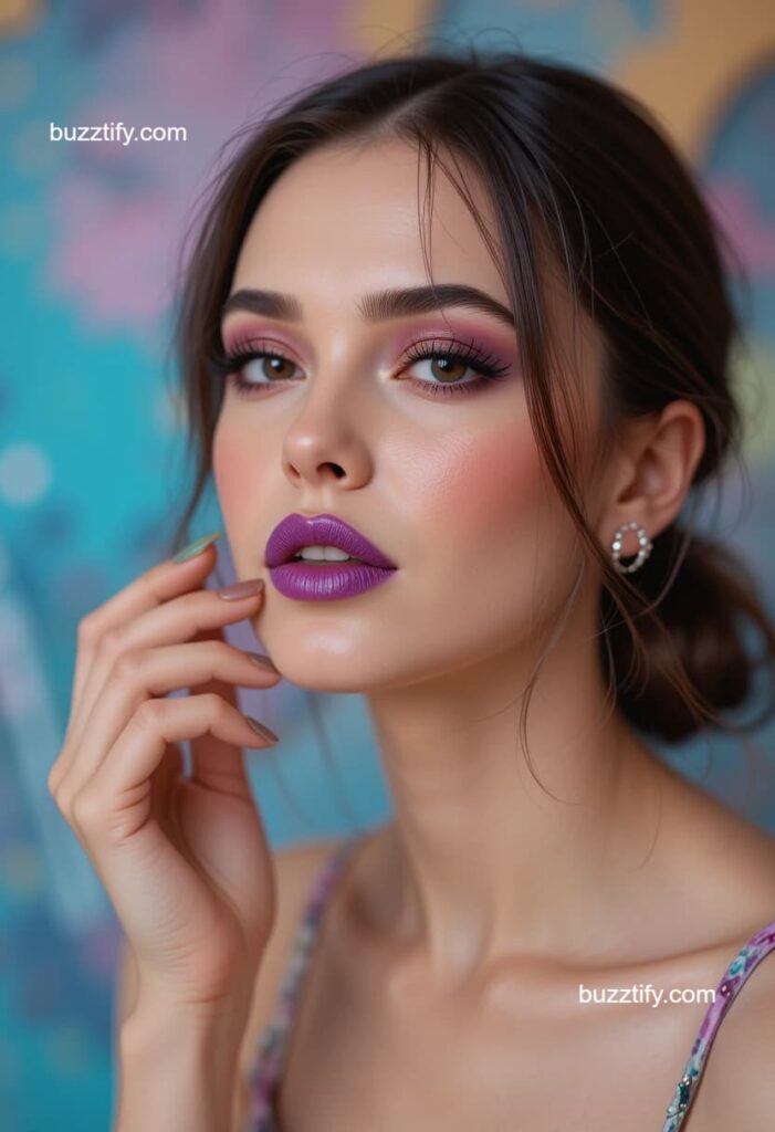 Best Hairstyles to Pair with Purple Lipstick: Dare to Stand Out Best Hairstyles to Pair with Purple Lipstick: Dare to Stand Out