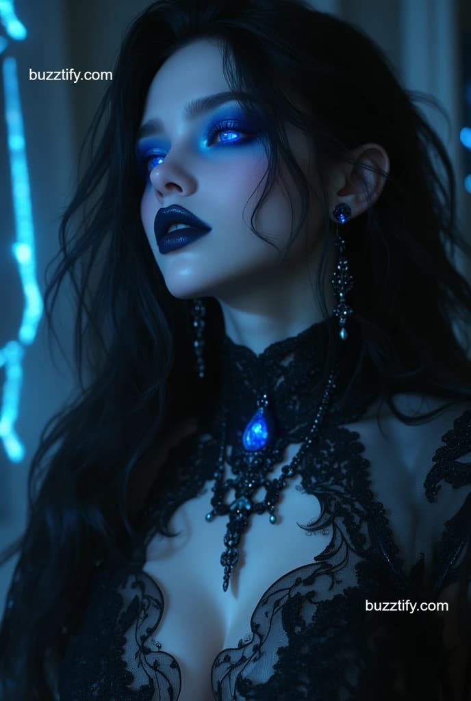 Dark Siren Makeup & Hairstyles or Goth Girls Style Dark Siren Makeup & Hairstyles or Goth Girls Style