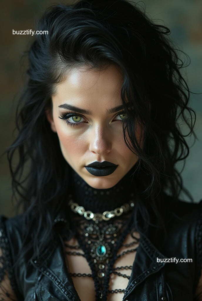Dark Siren Makeup & Hairstyles or Goth Girls Style Dark Siren Makeup & Hairstyles or Goth Girls Style