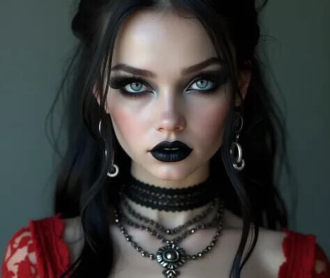 Dark Siren Makeup & Hairstyles (12)