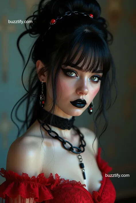 Dark Siren Makeup & Hairstyles or Goth Girls Style Dark Siren Makeup & Hairstyles or Goth Girls Style