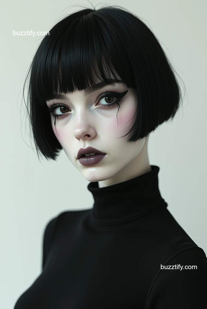 Dark Siren Makeup & Hairstyles or Goth Girls Style Dark Siren Makeup & Hairstyles or Goth Girls Style