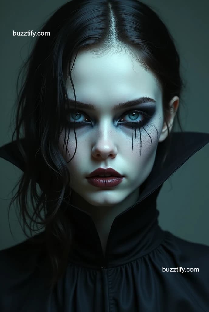 Dark Siren Makeup & Hairstyles or Goth Girls Style Dark Siren Makeup & Hairstyles or Goth Girls Style