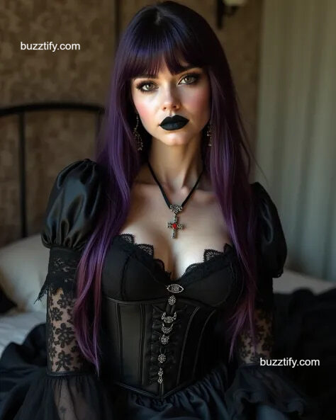 Dark Siren Makeup & Hairstyles or Goth Girls Style Dark Siren Makeup & Hairstyles or Goth Girls Style