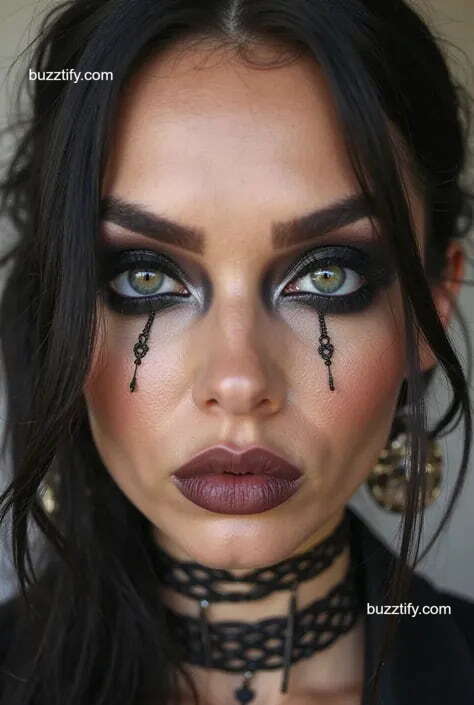Dark Siren Makeup & Hairstyles or Goth Girls Style Dark Siren Makeup & Hairstyles or Goth Girls Style