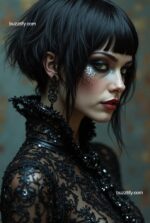 Dark Siren Makeup & Hairstyles or Goth Girls Style - Buzztify