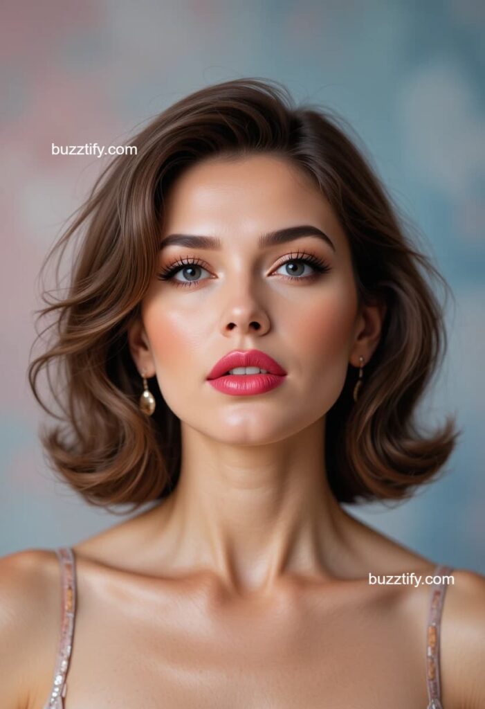 Hairstyles That Pair Perfectly with Pink Lipstick Hairstyles That Pair Perfectly with Pink Lipstick
