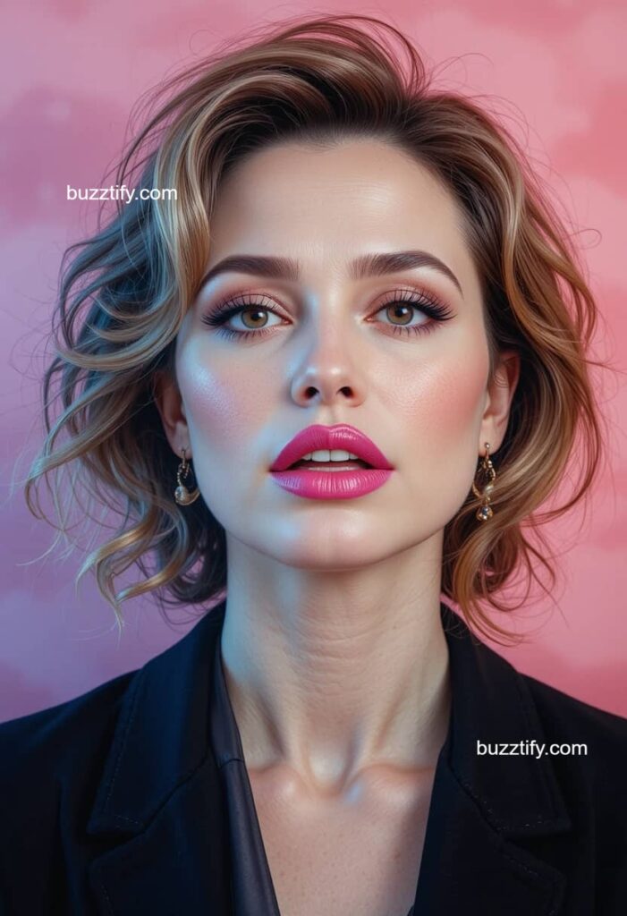 Hairstyles That Pair Perfectly with Pink Lipstick Hairstyles That Pair Perfectly with Pink Lipstick