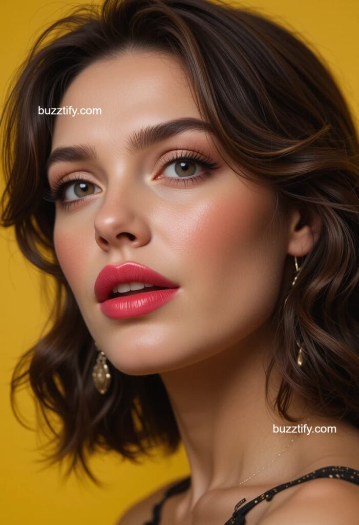 Hairstyles That Pair Perfectly with Pink Lipstick Hairstyles That Pair Perfectly with Pink Lipstick