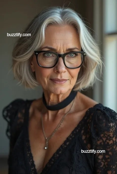 Layered Short Hairstyles for Fine Hair Over 60 with Glasses Layered Short Hairstyles for Fine Hair Over 60 with Glasses