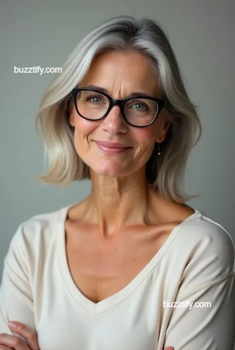 Layered Short Hairstyles for Fine Hair Over 60 with Glasses Layered Short Hairstyles for Fine Hair Over 60 with Glasses